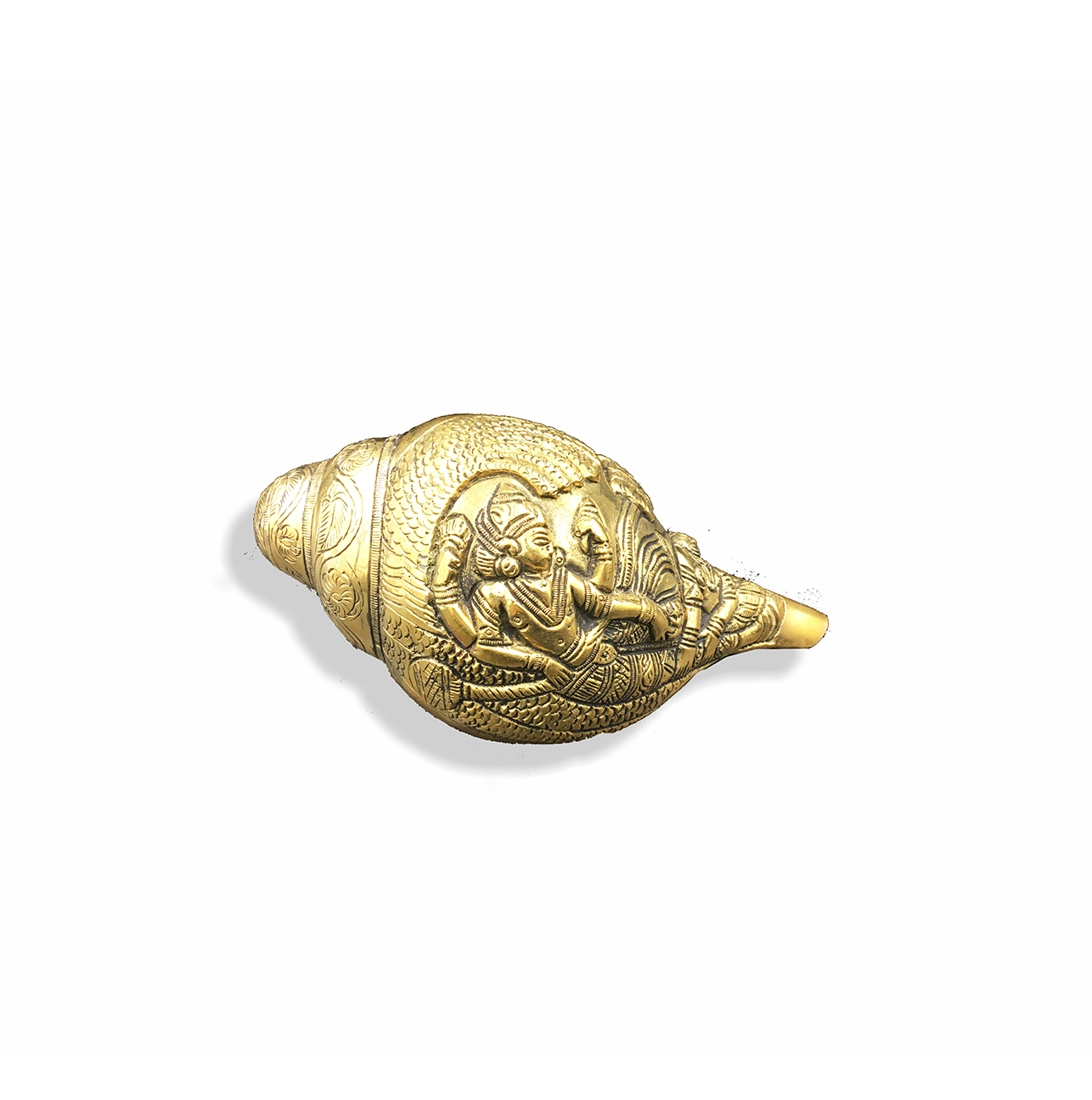 Mahavishnu Conch Of Brass | Brass Shankh